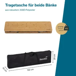 Skandika Tolja Bamboe Zitbank Set Van 2 -Merkloos Winkel 6655810c7e0313.25281388