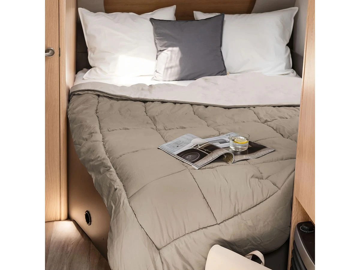 Walra Travel Taupe Dekbed - 200 X 200 Cm 5 Walra Travel Taupe Dekbed - 200 X 200 Cm - Afbeelding 5