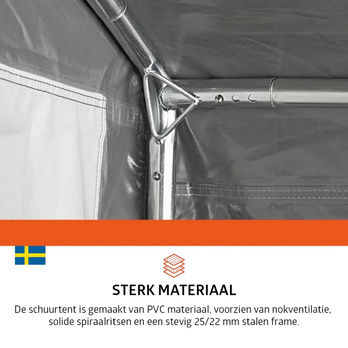 Campout Stella Nova Schuurtent - Grey 5 Campout Stella Nova Schuurtent - Grey - Afbeelding 5