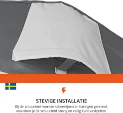Campout Stella Nova Schuurtent - Grey 8 Campout Stella Nova Schuurtent - Grey -Merkloos Winkel 666c1bf0eadd10.47434628