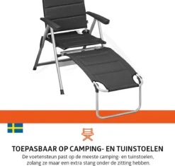 Campout 48 X 76 Cm Voetensteun - Grey -Merkloos Winkel 66792eb7c59935.24980732