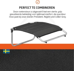 Campout 48 X 76 Cm Voetensteun - Grey -Merkloos Winkel 66792eb7d8e1c4.49404792