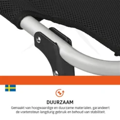 Campout 48 X 76 Cm Voetensteun - Black 10 Campout 48 X 76 Cm Voetensteun - Black -Merkloos Winkel 66792ebe94d735.81006830