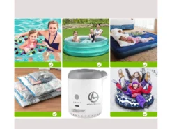 Merkloos Aquaboard D2 Oplaadbare Luchtbedpomp - Green -Merkloos Winkel 66911aed8d2cd1.81410573