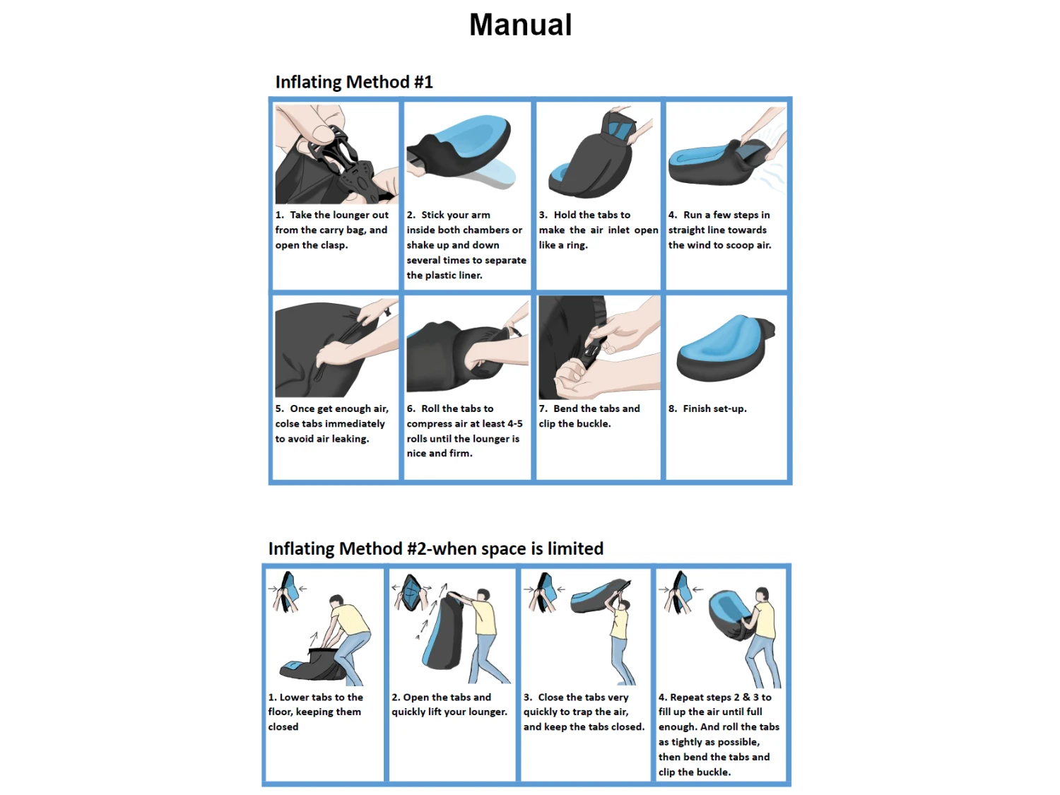 Hikr Air Lounger - Green 5 Hikr Air Lounger - Green - Afbeelding 5