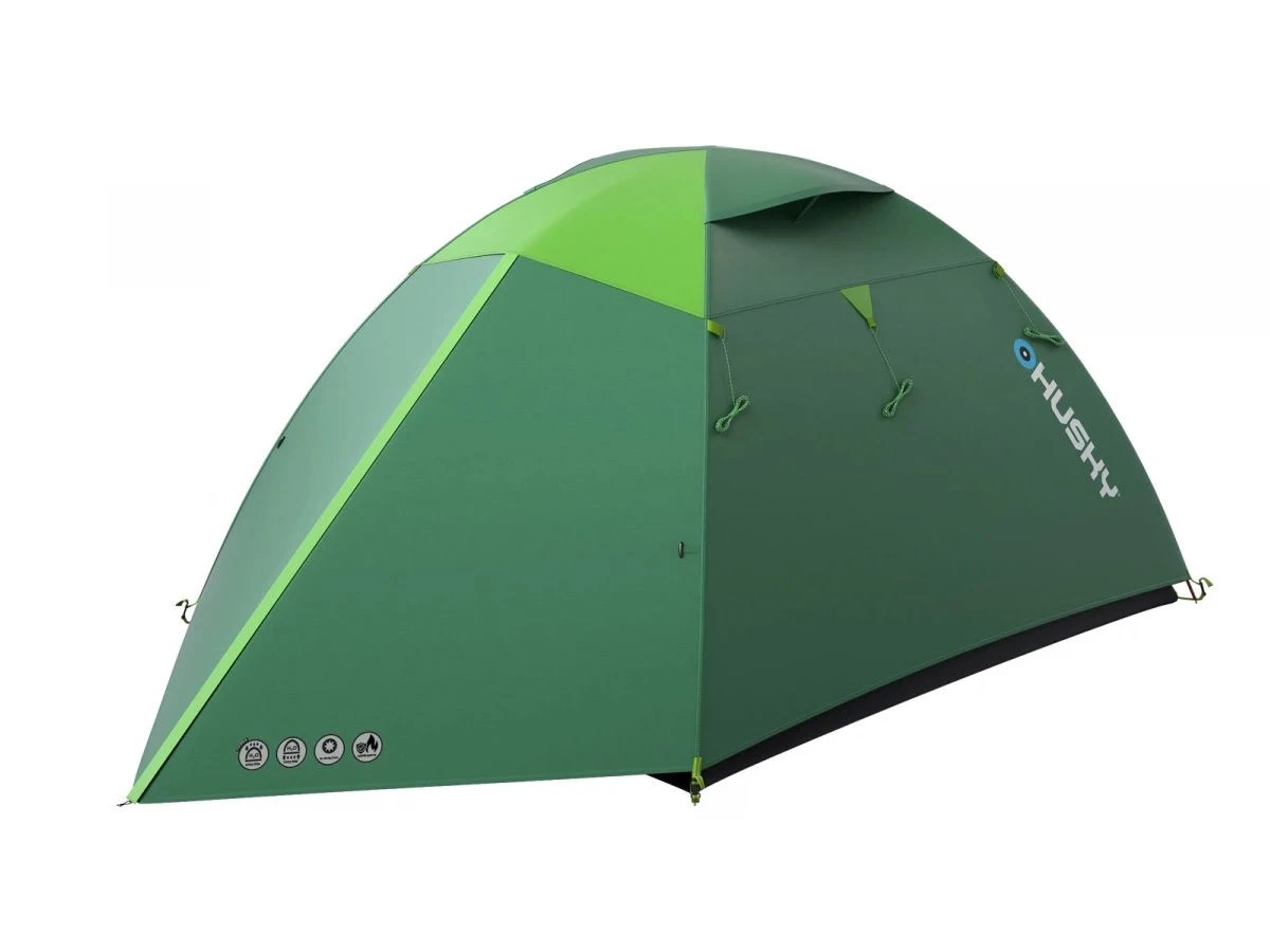Husky Boyard 4 Plus Groene Tent 1 Husky Boyard 4 Plus Groene Tent