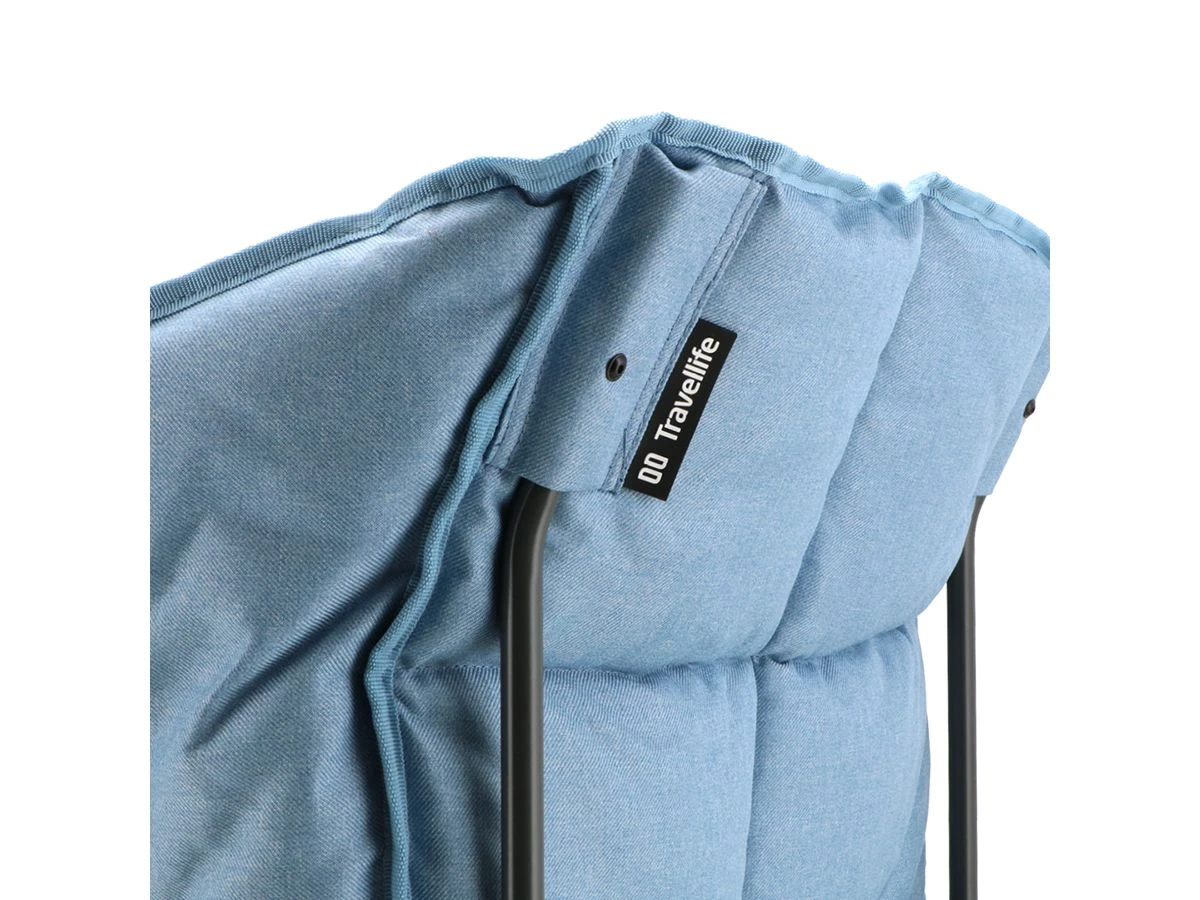 Travellife Lago Cross Wave Blue Vouwstoel 5 Travellife Lago Cross Wave Blue Vouwstoel - Afbeelding 5