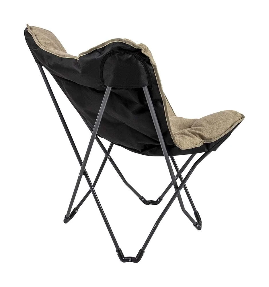 Bo-Camp Urban Outdoor Grainger M Vlinderstoel - Beige 5 Bo-Camp Urban Outdoor Grainger M Vlinderstoel - Beige - Afbeelding 5