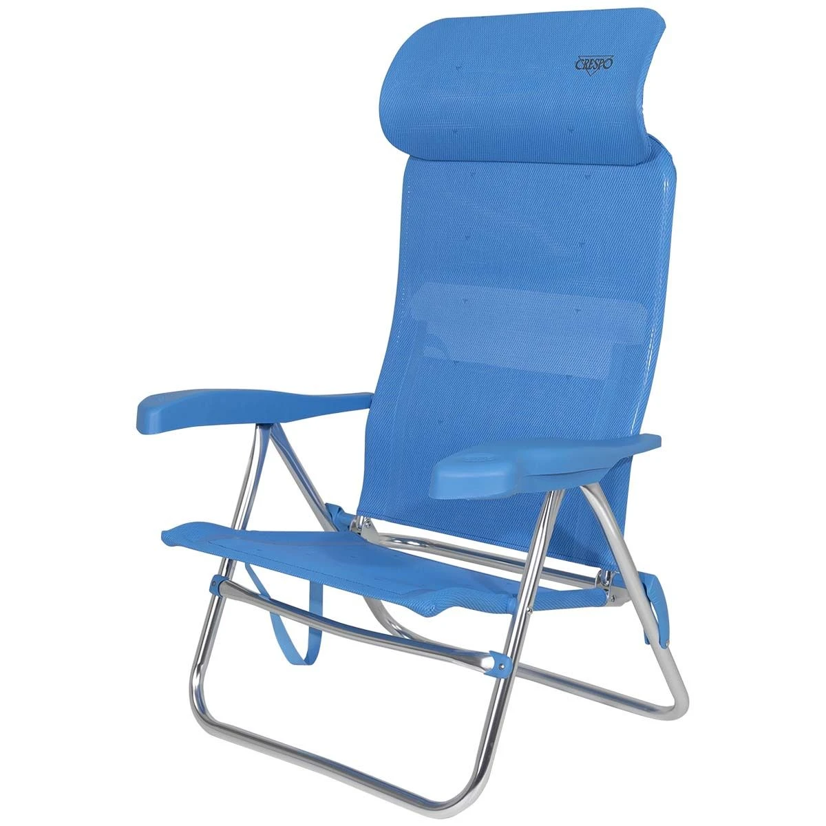 Crespo AL-205 Compact Blue Strandstoel 3 Crespo AL-205 Compact Blue Strandstoel - Afbeelding 3