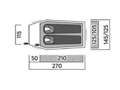 Easy Camp Reindal 2 Tunneltent 8 Easy Camp Reindal 2 Tunneltent -Merkloos Winkel 7529b418ba9ee16b