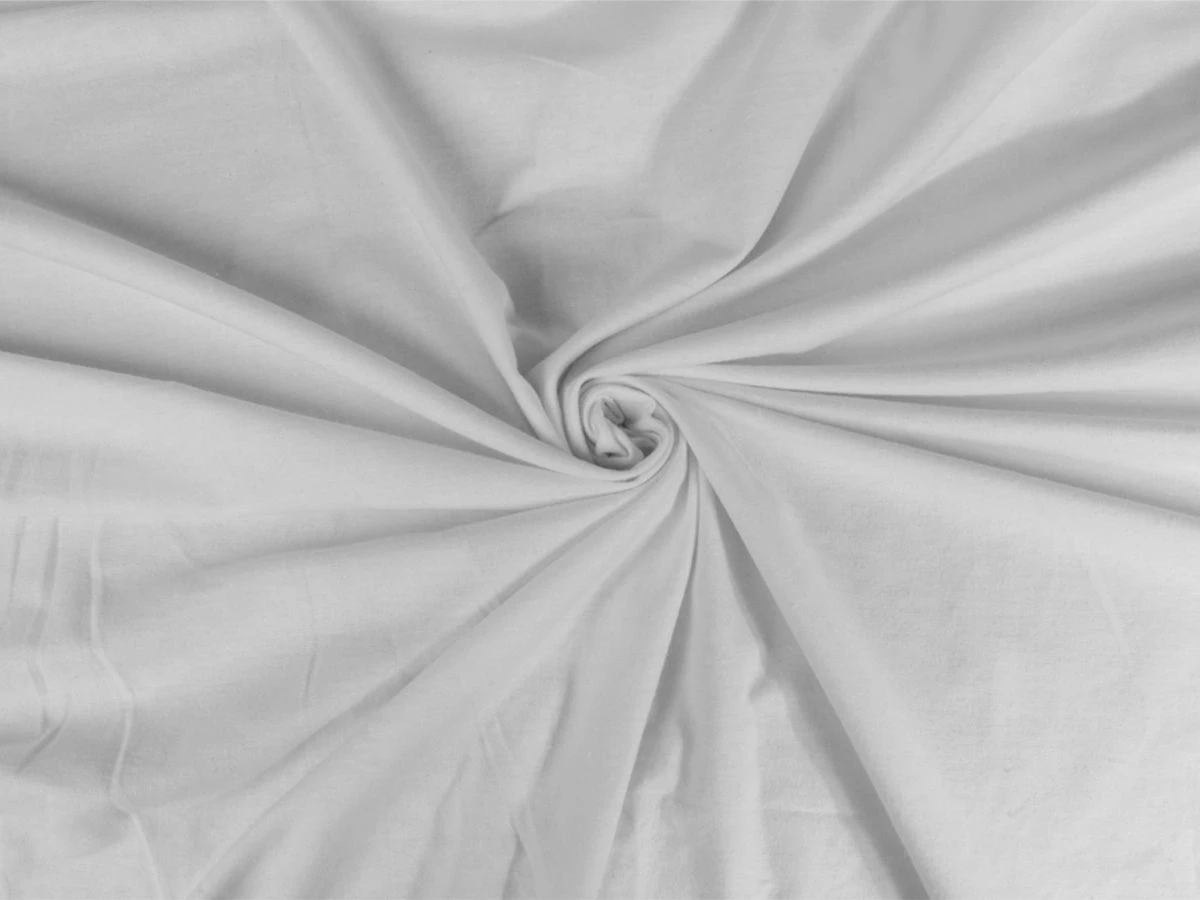 DoubleDry Flanel 180x200 Cm Hoeslaken - Wit 3 DoubleDry Flanel 180x200 Cm Hoeslaken - Wit - Afbeelding 3