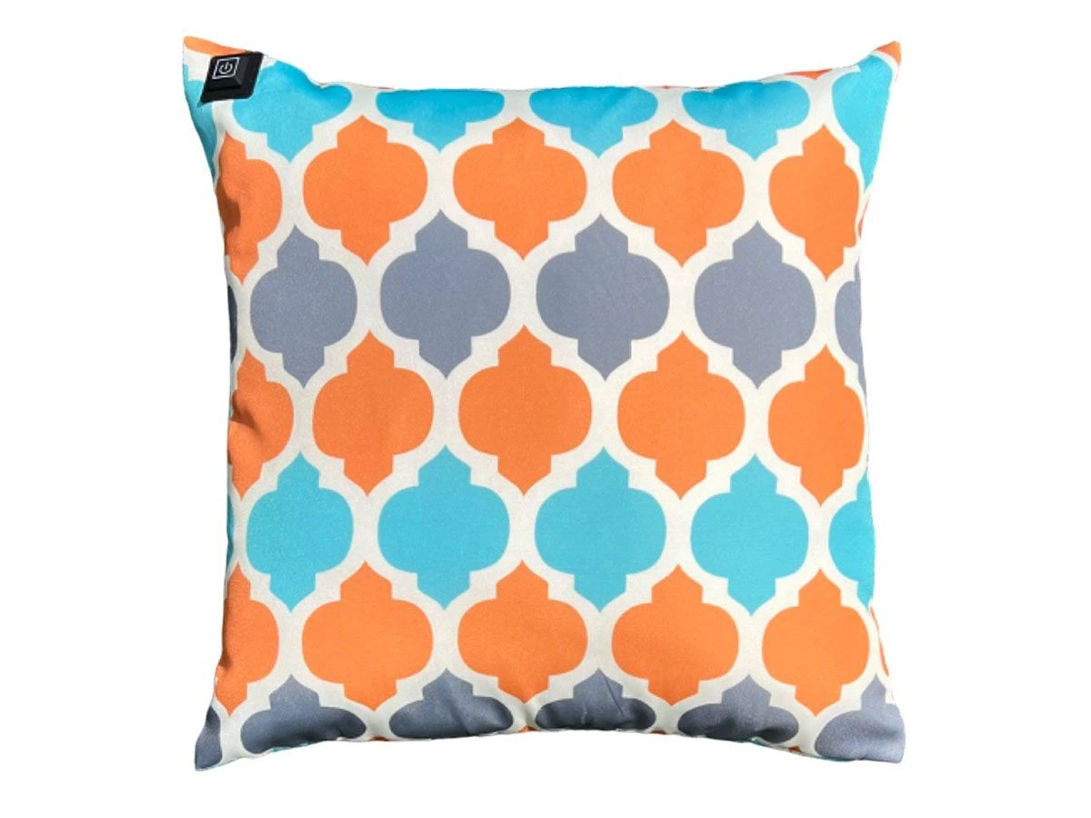 Merkloos Warmpi Verwarmd Outdoor Sierkussen - Orange 1 Merkloos Warmpi Verwarmd Outdoor Sierkussen - Orange
