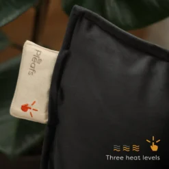 Pleafs Warmtekussen Plush 45x45cm - Onyx -Merkloos Winkel 7a1627514e98cef4