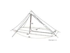 3F UL GEAR PRO 4 Seizoenen 1-persoons Tent - Green -Merkloos Winkel 7b8f3623590852e2