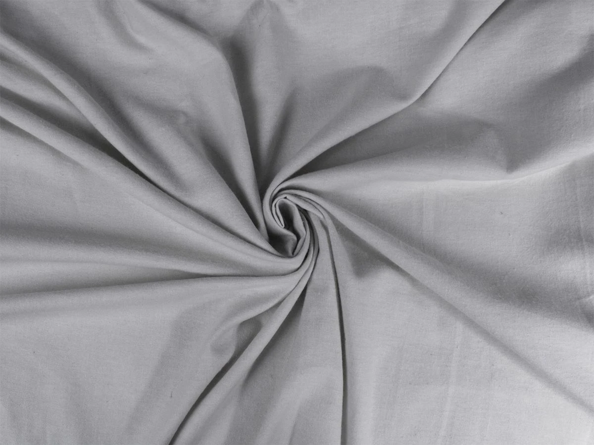 DoubleDry Flanel 140x200 Cm Hoeslaken - Lichtgrijs 3 DoubleDry Flanel 140x200 Cm Hoeslaken - Lichtgrijs - Afbeelding 3