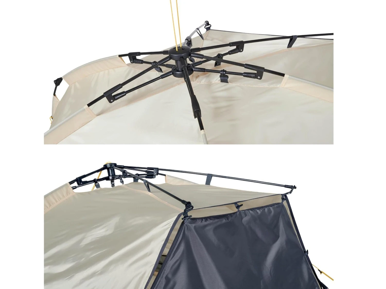 Uquip Speedy XL Strandtent - Sand 6 Uquip Speedy XL Strandtent - Sand - Afbeelding 6