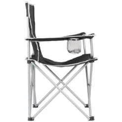 Bo-Camp Compact Vouwstoel - Black 7 Bo-Camp Compact Vouwstoel - Black -Merkloos Winkel 86e3b9db5248bff9