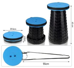 Campingwise Opvouwbare Camping Kruk - Blue -Merkloos Winkel 88ae2ef7541d1bc1