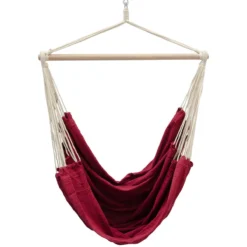 AMANKA 185 X 130 XXL Hangstoel - Bordeaux -Merkloos Winkel 8a3dbaa736306a79