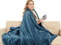 Merkloos Swiss Nights Sherpa Fleece Elektrische Warmtedeken -Merkloos Winkel 8f14c0049436e61a