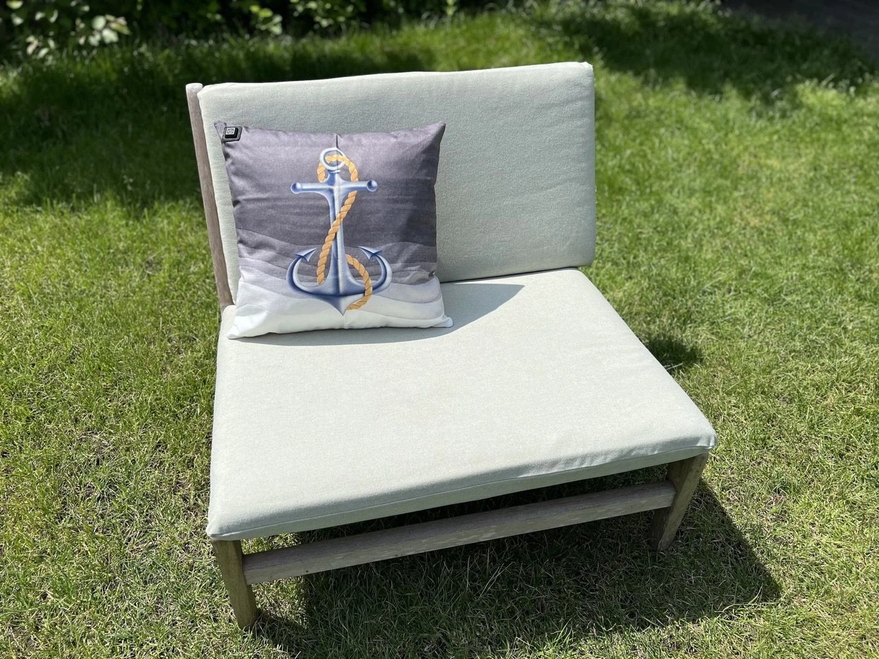 Merkloos Warmpi Draadloos Verwarmd Outdoor Bootkussen - Grey 2 Merkloos Warmpi Draadloos Verwarmd Outdoor Bootkussen - Grey - Afbeelding 2