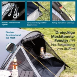 Skandika Dale 4 Sleeper Koepeltent -Merkloos Winkel 913068280f82f41e