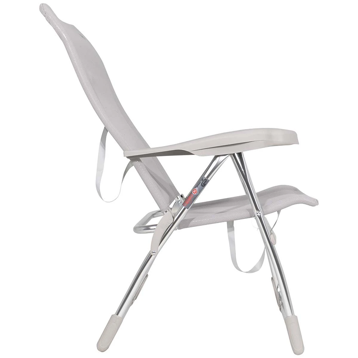 Crespo AL-206 Light Grey Strandstoel 6 Crespo AL-206 Light Grey Strandstoel - Afbeelding 6
