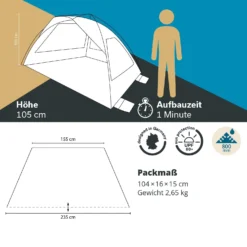 Skandika Skal Pop-up Strandtent -Merkloos Winkel 984b6116c11ac8fc