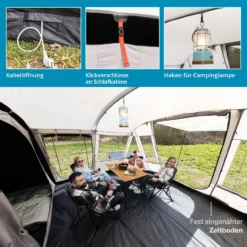Skandika Nordland Sleeper 6 Tunneltent -Merkloos Winkel 98b2dd5f57d5f74c