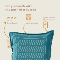 Pleafs Warmtekussen Plush 45x45cm - Wedgewood -Merkloos Winkel 9ebcf98efdcc75e6