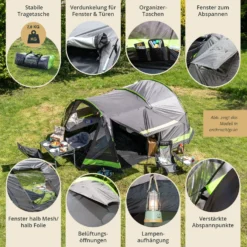 Skandika Kambo 6 Tunneltent -Merkloos Winkel a26cf7c192bb4c80