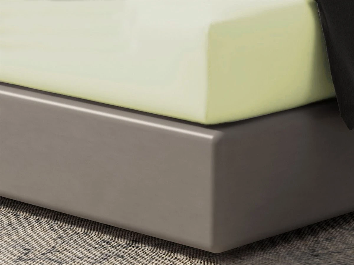 DoubleDry Home 180 X 200 Cm Hoeslaken - Yellow 2 DoubleDry Home 180 X 200 Cm Hoeslaken - Yellow - Afbeelding 2