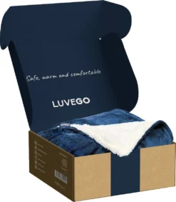 Luvego Fleece/sherpa Elektrische Deken - Dark Blue 10 Luvego Fleece/sherpa Elektrische Deken - Dark Blue -Merkloos Winkel aa9bfdff26c8113c