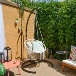 AMANKA Tot 150 Kg Buiten & Binnen Hangstoelframe -Merkloos Winkel ae28b0c2f7b9c8bd