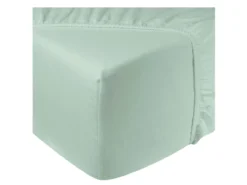 DoubleDry Flanel 90x200 Cm Hoeslaken - Mint