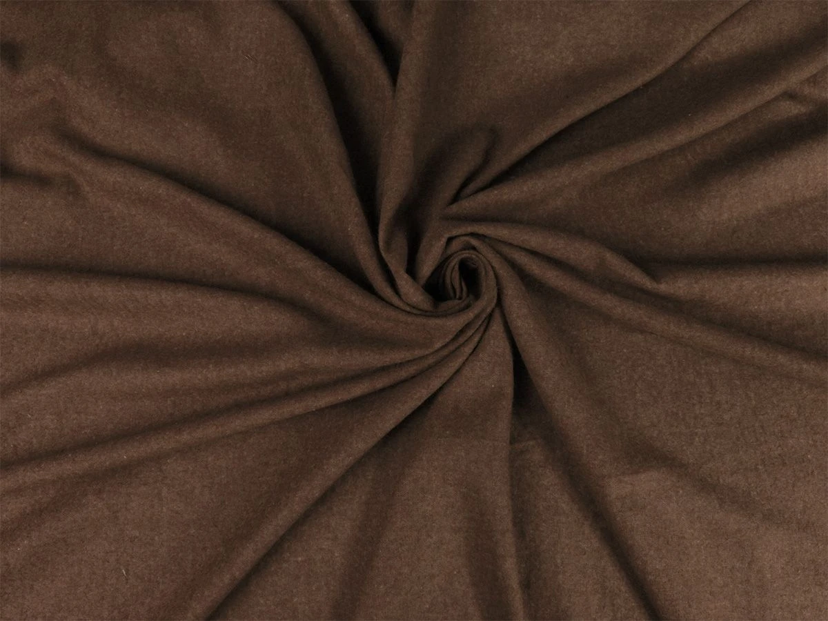 DoubleDry Flanel 90x200 Cm Hoeslaken - Bruin 3 DoubleDry Flanel 90x200 Cm Hoeslaken - Bruin - Afbeelding 3