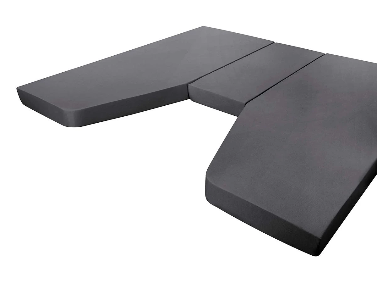 Walra Multifit Lengtebed 3 Delig Hoeslaken - Anthracite 2 Walra Multifit Lengtebed 3 Delig Hoeslaken - Anthracite - Afbeelding 2