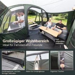 Skandika Canyon 5 Protect Tunneltent -Merkloos Winkel b346d55b878fe832