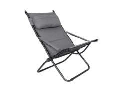 Crespo AP-262 Tex-Comfort Loungestoel - Light Grey