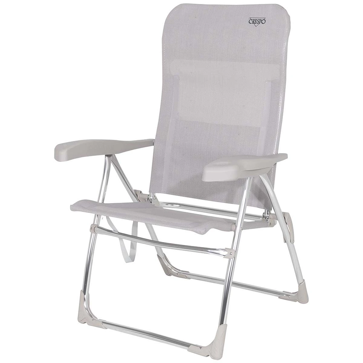 Crespo AL-206 Light Grey Strandstoel 3 Crespo AL-206 Light Grey Strandstoel - Afbeelding 3
