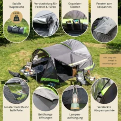 Skandika Kambo 4 Tunneltent -Merkloos Winkel c40063c34041444d