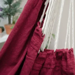 AMANKA 185 X 130 XXL Hangstoel - Bordeaux -Merkloos Winkel ccf071034d9e80a6