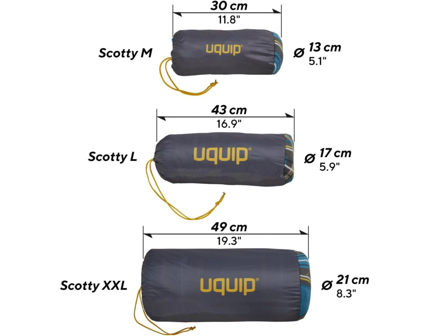 Merkloos Uquip Scotty XL Picknickkleed 5 Merkloos Uquip Scotty XL Picknickkleed - Afbeelding 5
