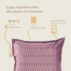 Pleafs Warmtekussen Plush 45x45cm - Hothouse Orchid -Merkloos Winkel d552433d658f2a34