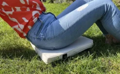 Merkloos Warmpi Verwarmd Outdoor Zitkussen - Beige -Merkloos Winkel d724310a7033baec