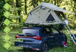 OutdoorU Compact 2-persoons Daktent - Grey 9 OutdoorU Compact 2-persoons Daktent - Grey -Merkloos Winkel d7b7e5bb73a3a04d