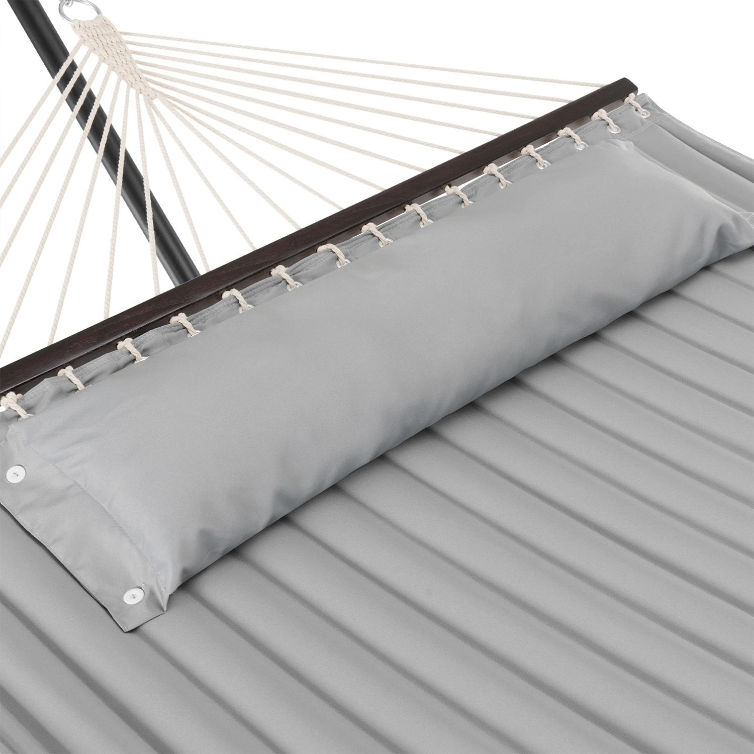 Juskys Cata Hangmat Met Onderstel En Kussen - Grey 3 Juskys Cata Hangmat Met Onderstel En Kussen - Grey - Afbeelding 3