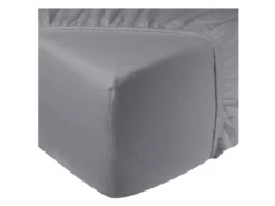 DoubleDry Flanel 90x200 Cm Hoeslaken - Grijs