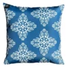 Merkloos Warmpi Verwarmd Outdoor Sierkussen - Blue/White