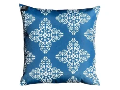 Merkloos Warmpi Verwarmd Outdoor Sierkussen - Blue/White